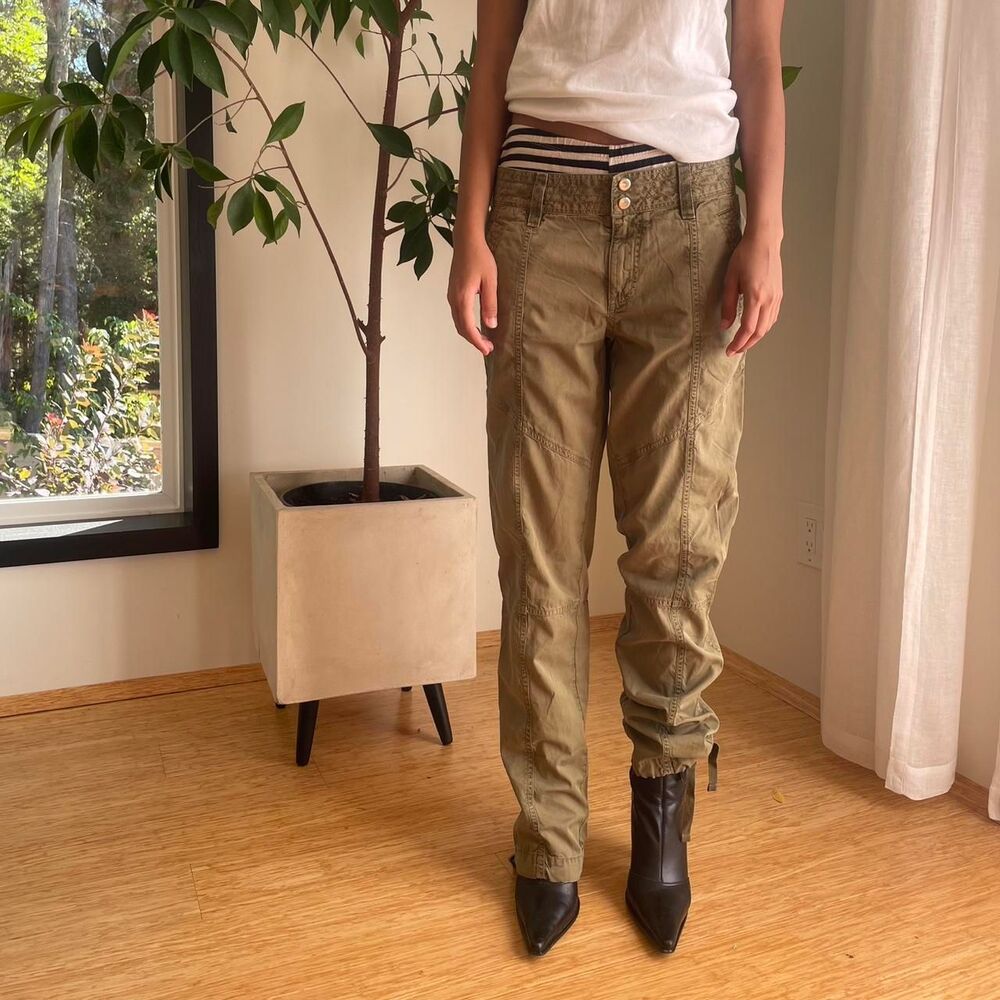 Ralph-lauren Women's Khaki and Green Trousers